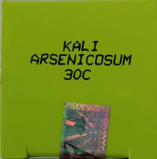 SBL Kali Arsenicosum Dilution 30 CH - Image 3